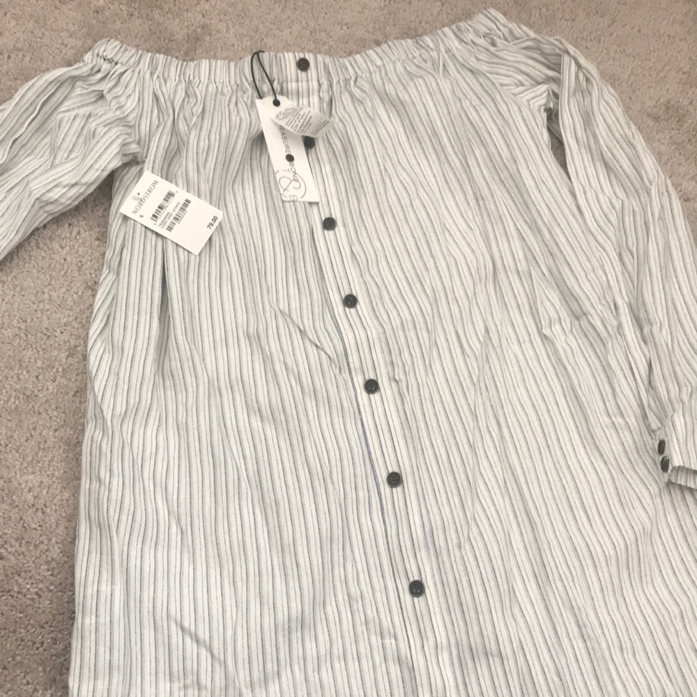 Off the shoulder shirt